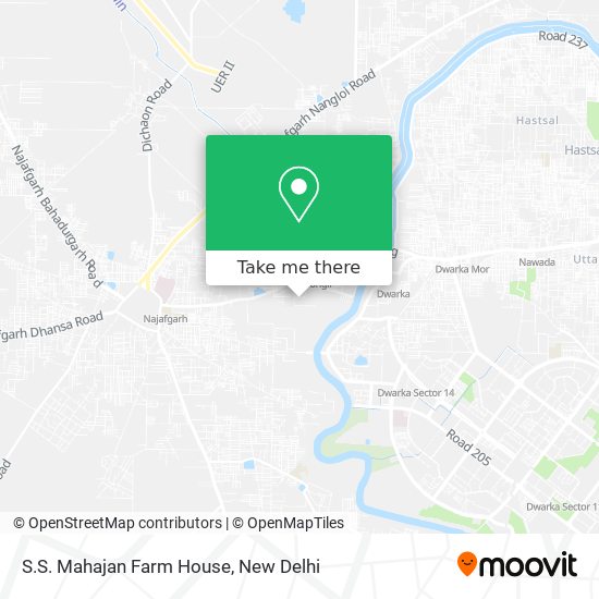 S.S. Mahajan Farm House map