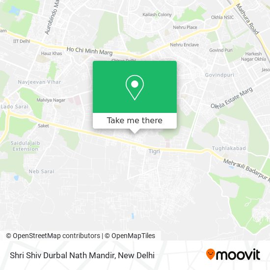 Shri Shiv Durbal Nath Mandir map