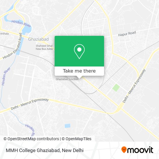 MMH College Ghaziabad map