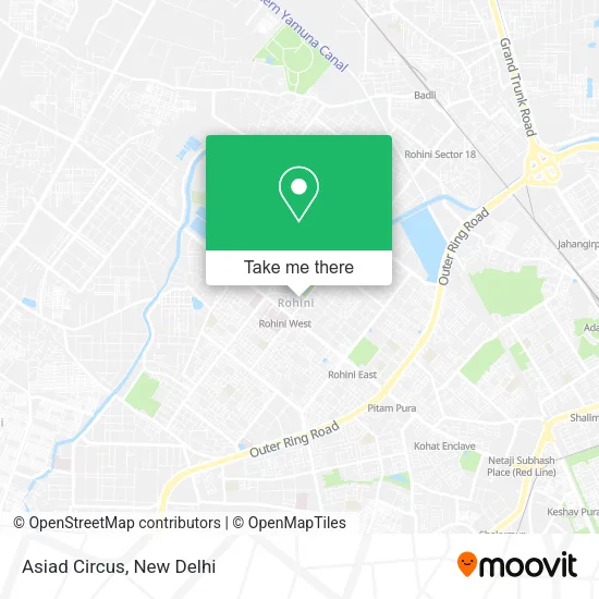 Asiad Circus map
