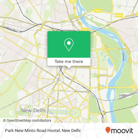 Park-New Minto Road Hostel map