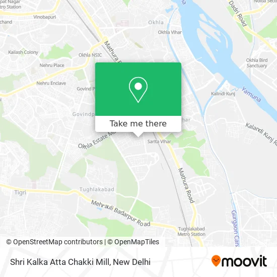 Shri Kalka Atta Chakki Mill map