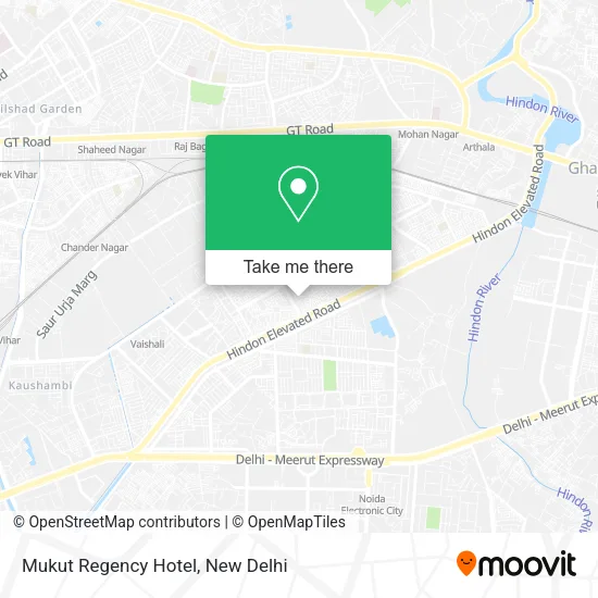 Mukut Regency Hotel map