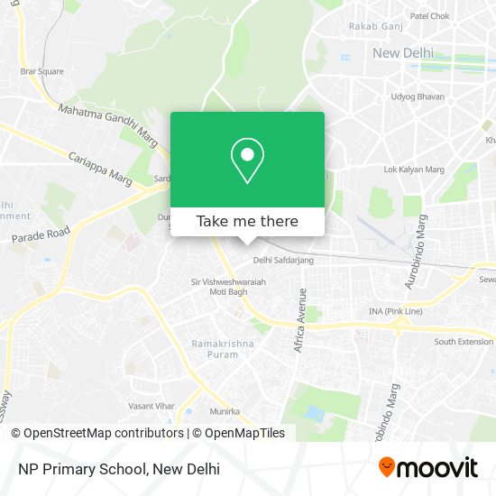 NP Primary School map