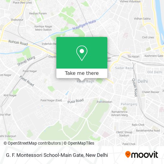 G. F. Montessori School-Main Gate map