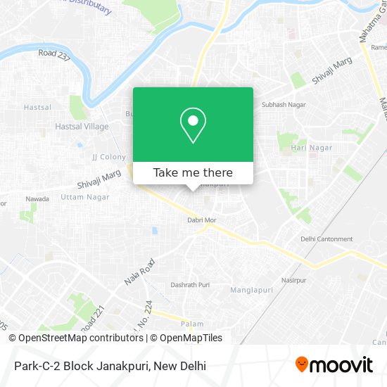 Park-C-2 Block Janakpuri map