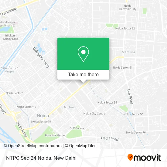 NTPC Sec-24 Noida map