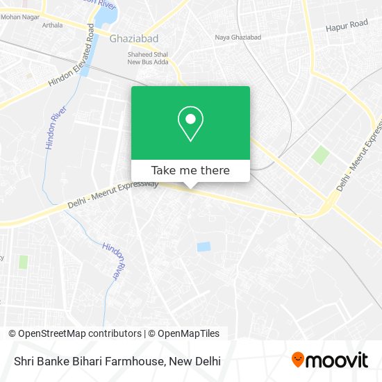 Shri Banke Bihari Farmhouse map