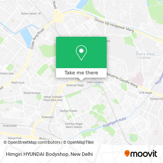 Himgiri HYUNDAI Bodyshop map