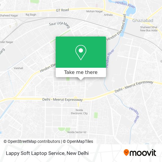 Lappy Soft Laptop Service map