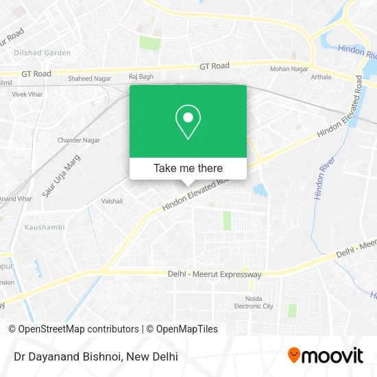 Dr Dayanand Bishnoi map