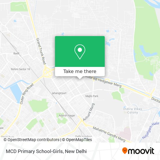 MCD Primary School-Girls map