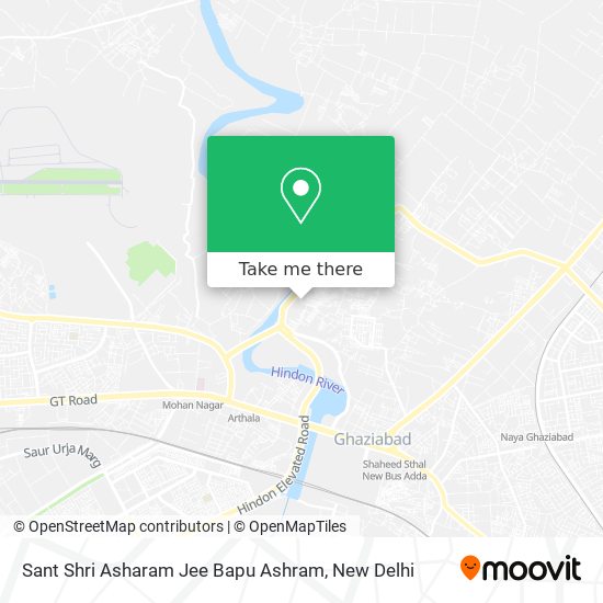 Sant Shri Asharam Jee Bapu Ashram map