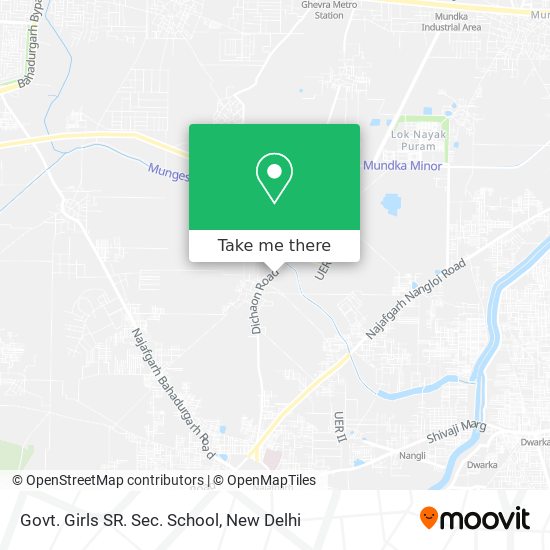 Govt. Girls SR. Sec. School map