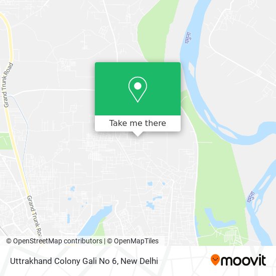 Uttrakhand Colony Gali No 6 map