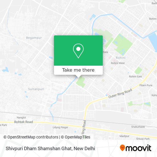 Shivpuri Dham Shamshan Ghat map