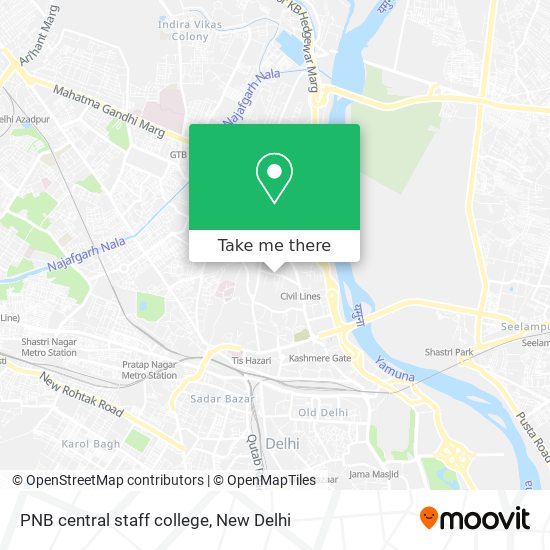 PNB central staff college map