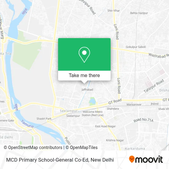 MCD Primary School-Gen. Co-Ed map