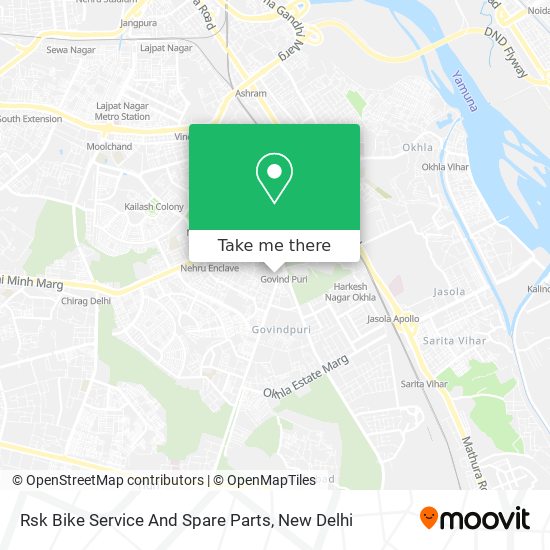 Rsk Bike Service And Spare Parts map