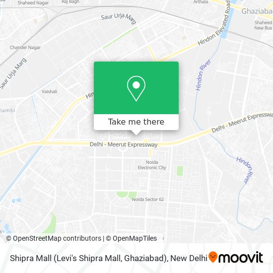 Shipra Mall (Levi's Shipra Mall, Ghaziabad) map