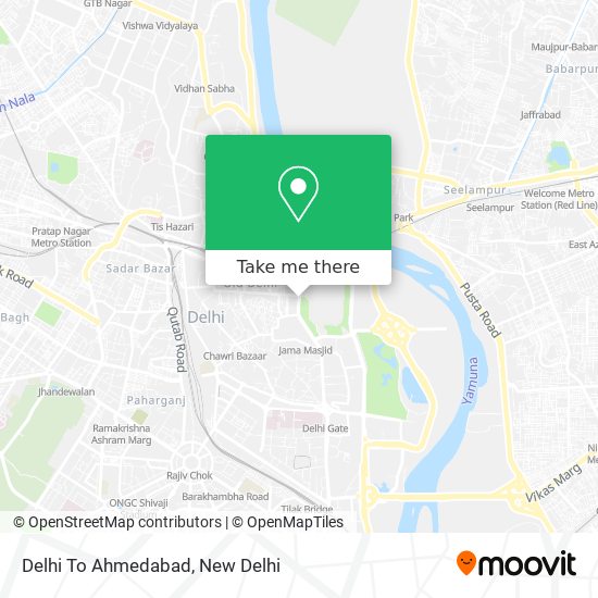 Delhi To Ahmedabad Map How To Get To Delhi To Ahmedabad By Metro, Bus Or Train?