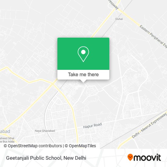 Geetanjali Public School map