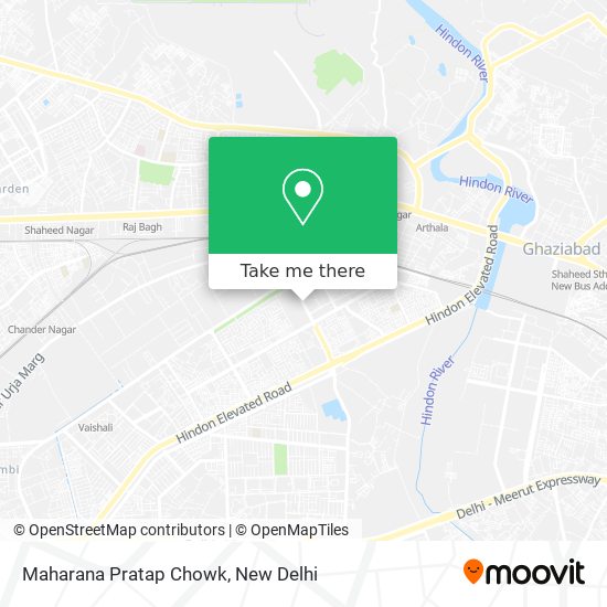 Maharana Pratap Chowk map