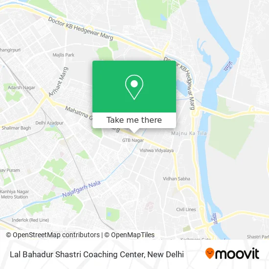 Lal Bahadur Shastri Coaching Center map