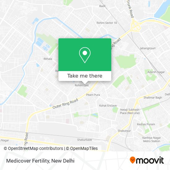 Medicover Fertility map