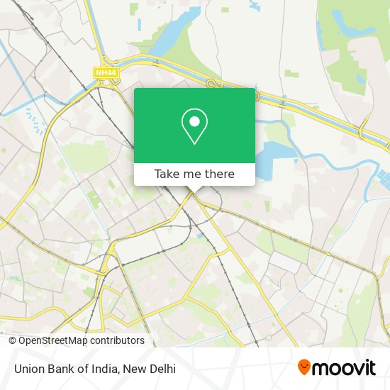 Union Bank of India map