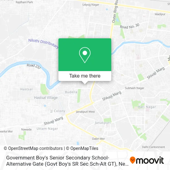Government Boy's Senior Secondary School-Alternative Gate (Govt Boy's SR Sec Sch-Alt GT) map