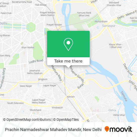 Prachin Narmadeshwar Mahadev Mandir map