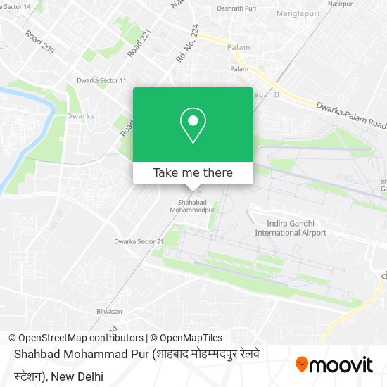 Shahbad Mohammad Pur (शाहबाद मोहम्मदपुर रेलवे स्टेशन) map