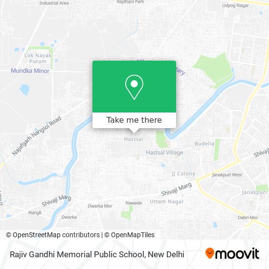 Rajiv Gandhi Memorial Public School map