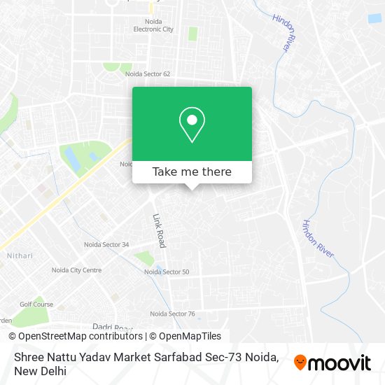 Shree Nattu Yadav Market Sarfabad Sec-73 Noida map