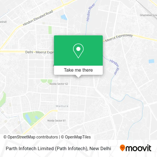 Parth Infotech Limited (Path Infotech) map