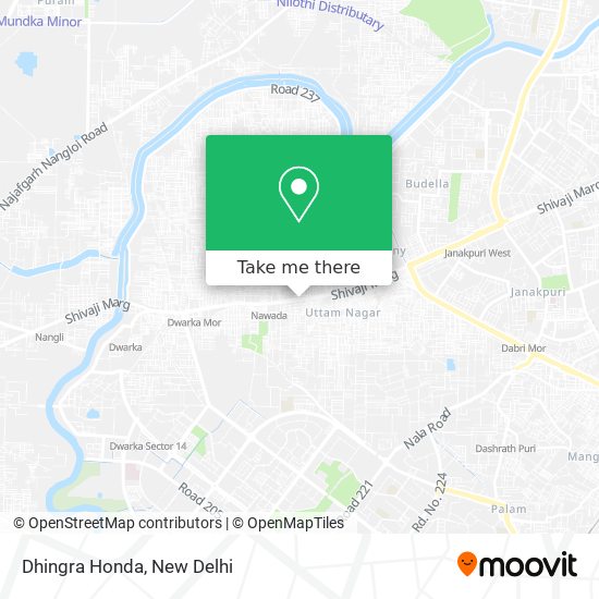 Dhingra Honda map