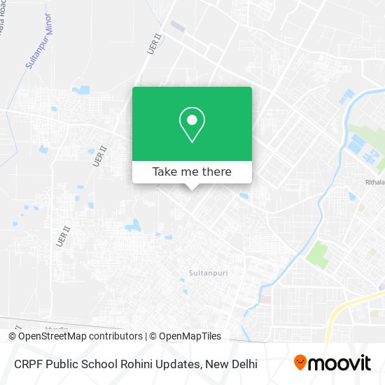 CRPF Public School Rohini Updates map