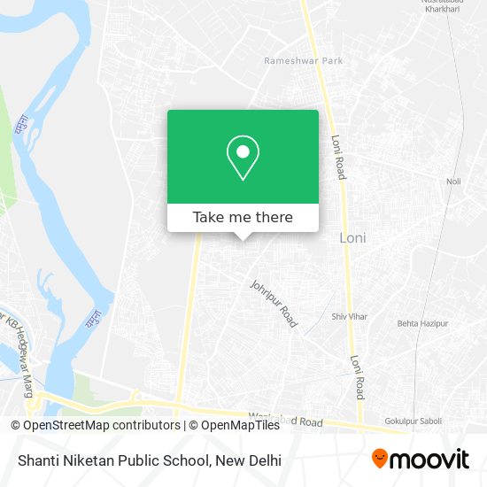 Shanti Niketan Public School map