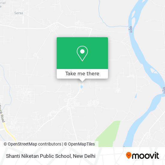 Shanti Niketan Public School map