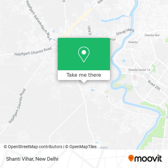 Shanti Vihar map