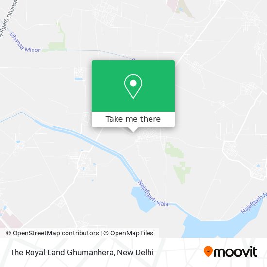 The Royal Land Ghumanhera map