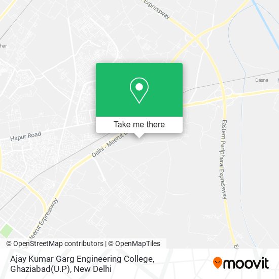 Ajay Kumar Garg Engineering College, Ghaziabad(U.P) map