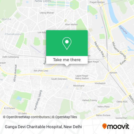 Ganga Devi Charitable Hospital map