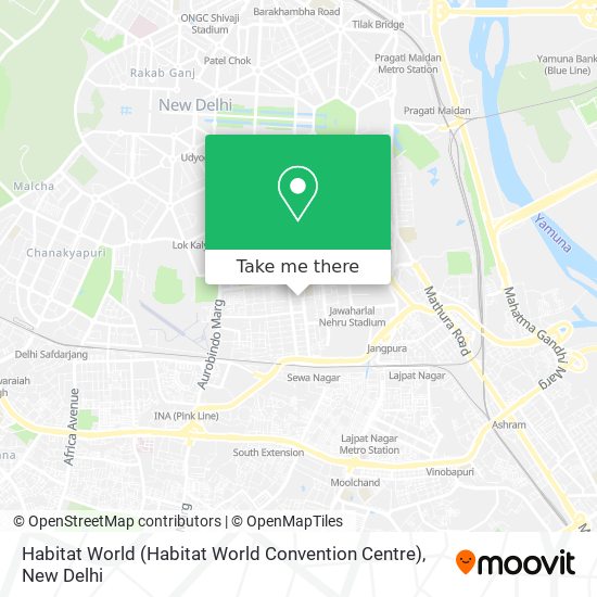 Habitat World (Habitat World Convention Centre) map