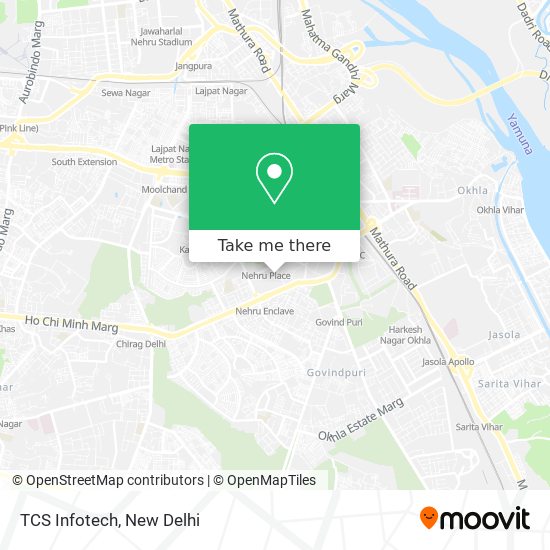 TCS Infotech map