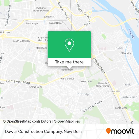 Dawar Construction Company map