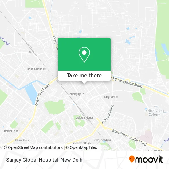 Sanjay Global Hospital map