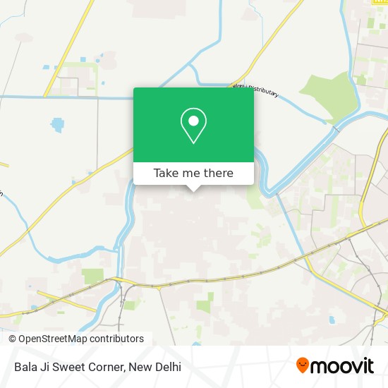 Bala Ji Sweet Corner map