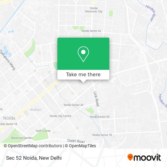 Sec 52 Noida map